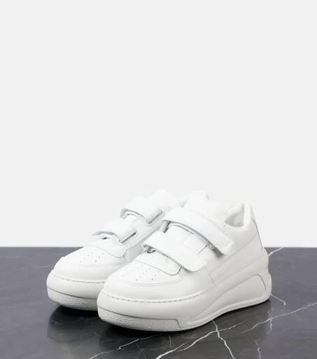 Acne Studios Leather platform sneakers 5