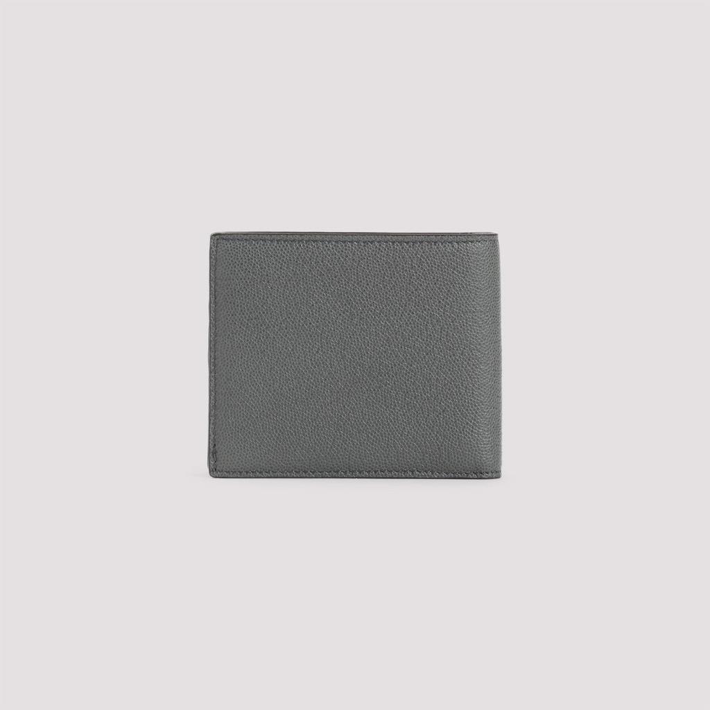 Giorgio Armani Dark Green Calf Leather Bi-Fold Wallet