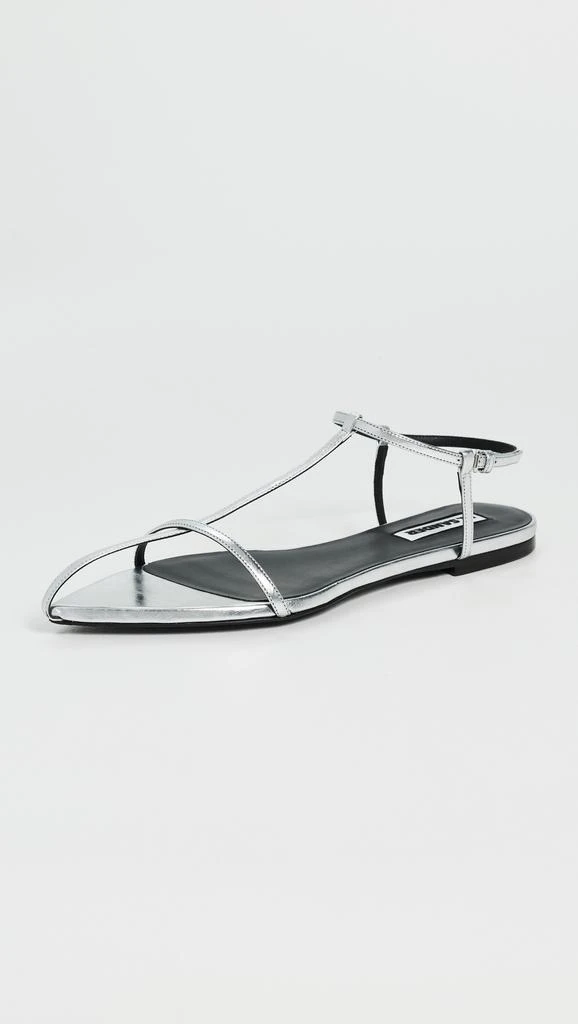 Jil Sander Metallic Leather Sandals 1