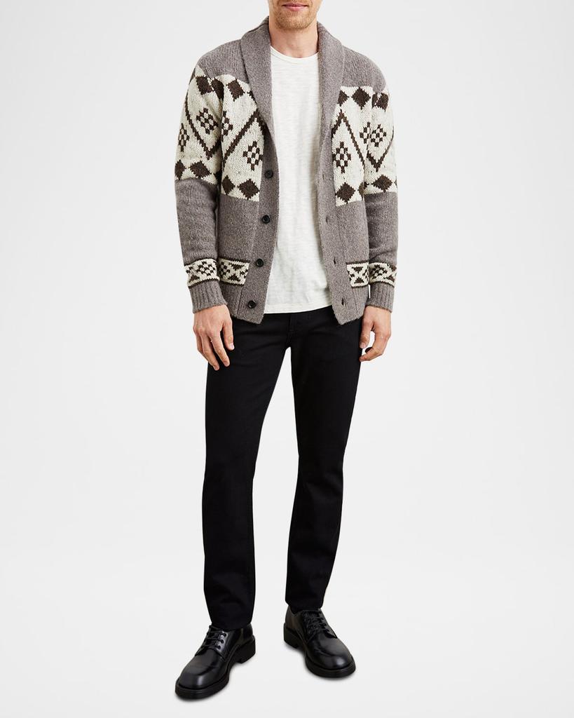 Rails Men's Kallio Geometric Cardigan