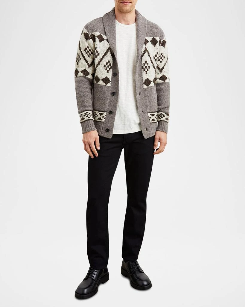 Rails Men's Kallio Geometric Cardigan 2