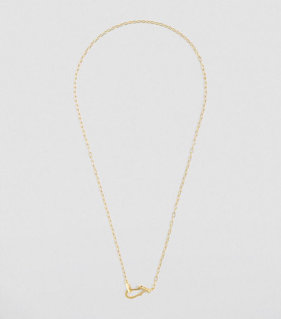 Jade Trau Mini Yellow Gold Lola Necklace
