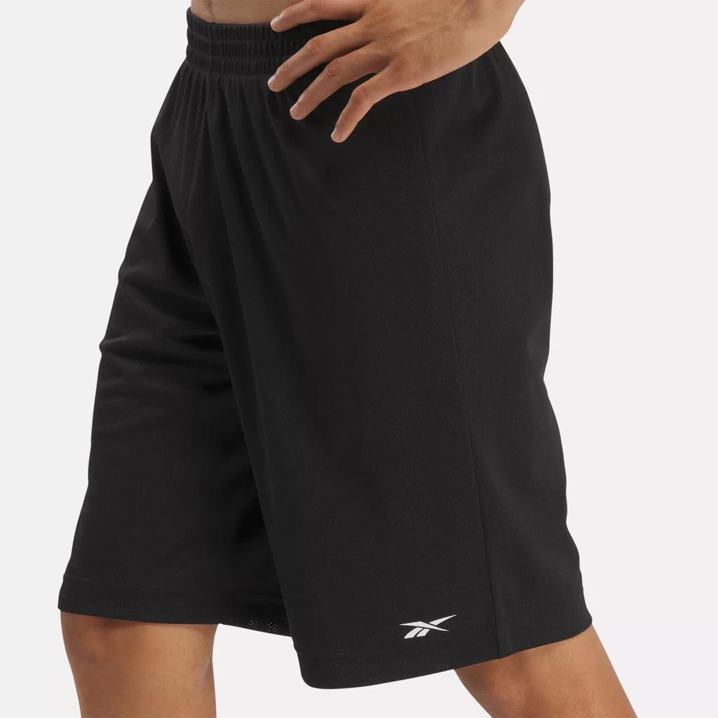 Reebok Men's Basketball Open-Hole Mesh Shorts 4