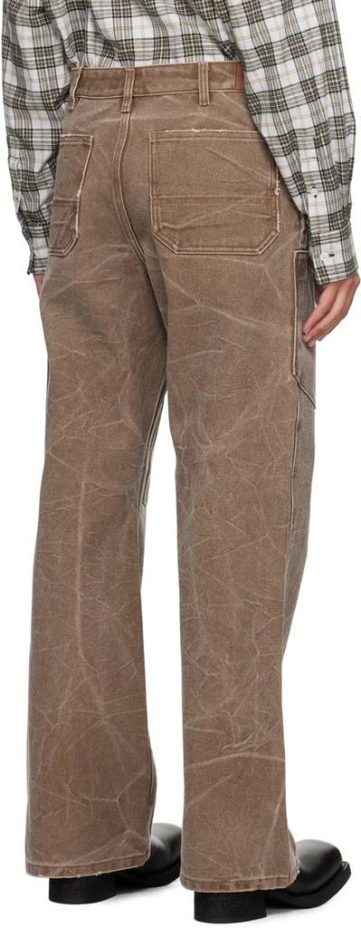 Acne Studios Brown Patch Jeans 3
