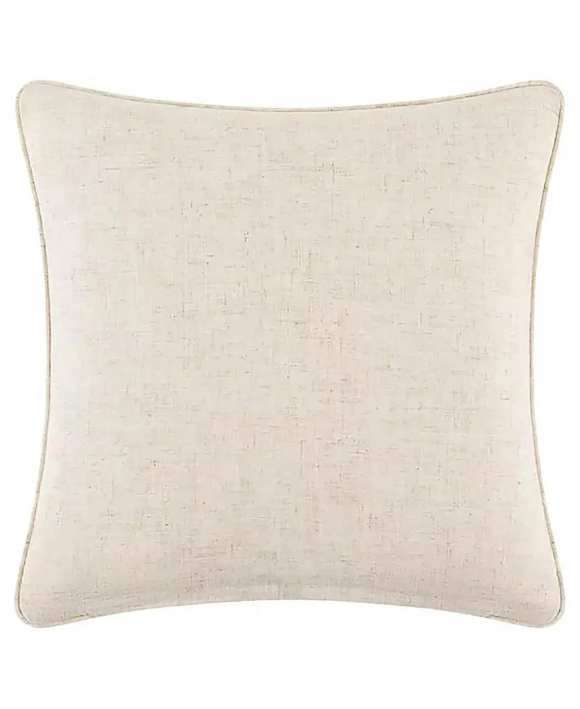 Rose Tree Bronte Square Floral Embroidery Decorative Pillow 3