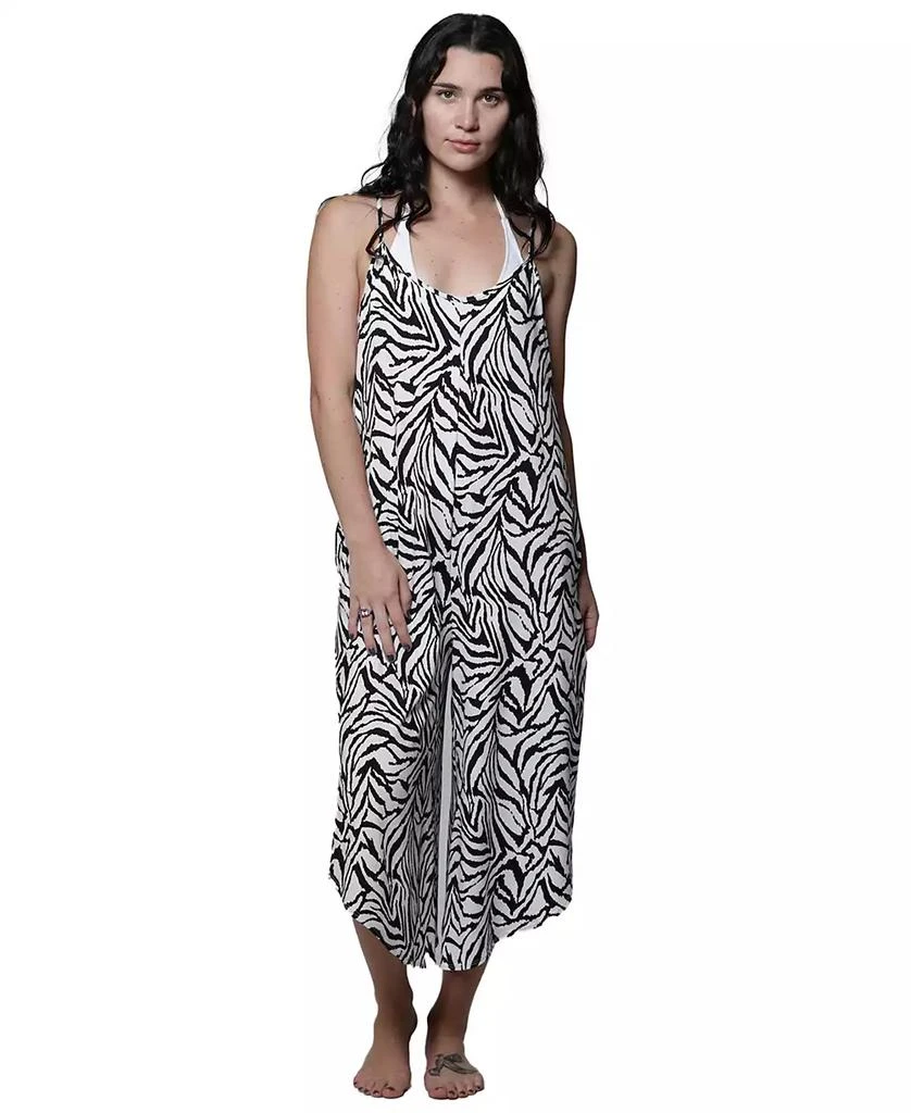 J Valdi Women's Flowy Pull-On Swim Jumper 1