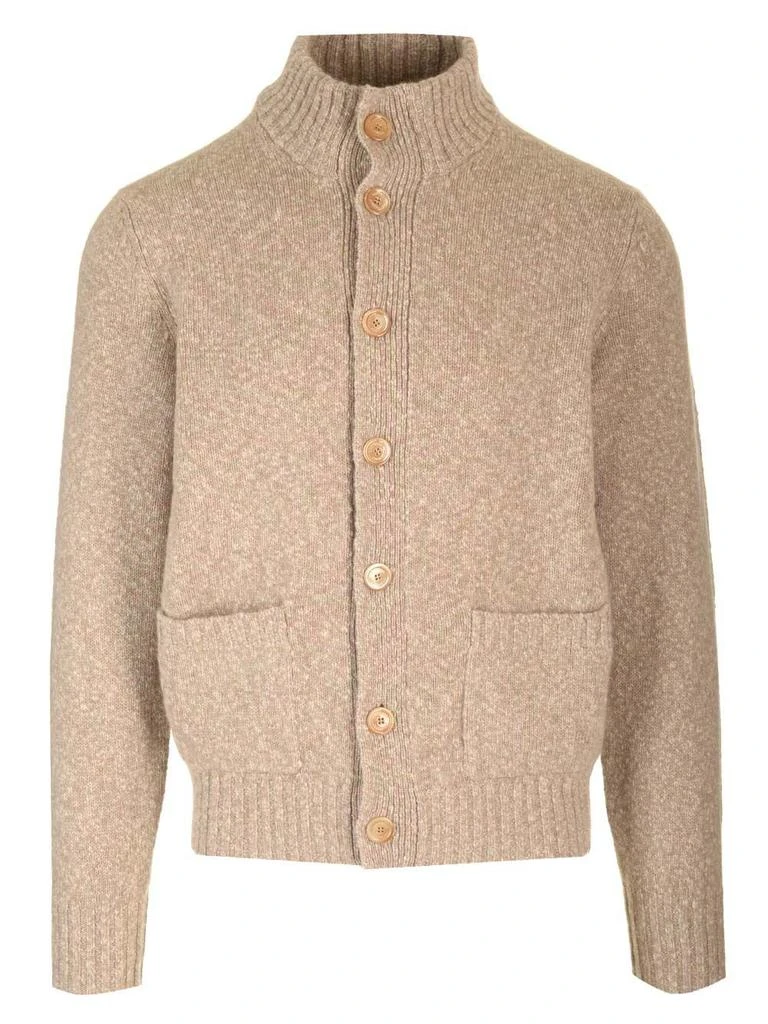 Brunello Cucinelli Brunello Cucinelli Long-Sleeved Button-Up Cardigan from Cettire