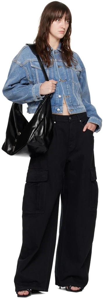 Marge Sherwood Black Belted Bag 4