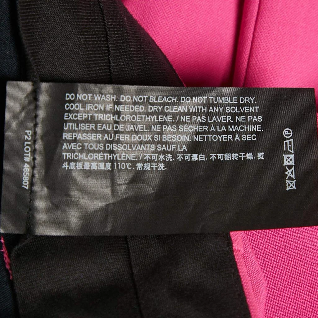 Theory Theory Pink Wool Straight Leg Trousers S 6