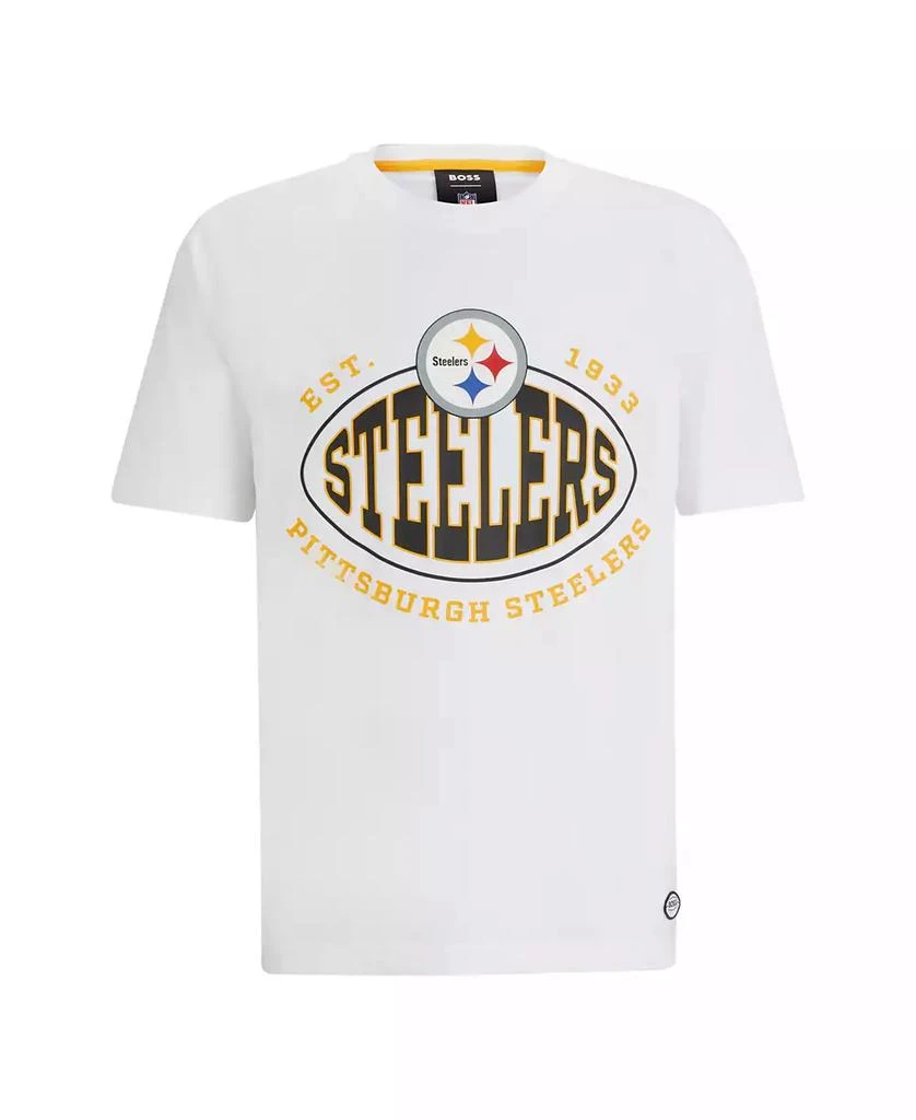 Hugo Boss Men's BOSS x NFL Pittsburg Steelers T-shirt 3