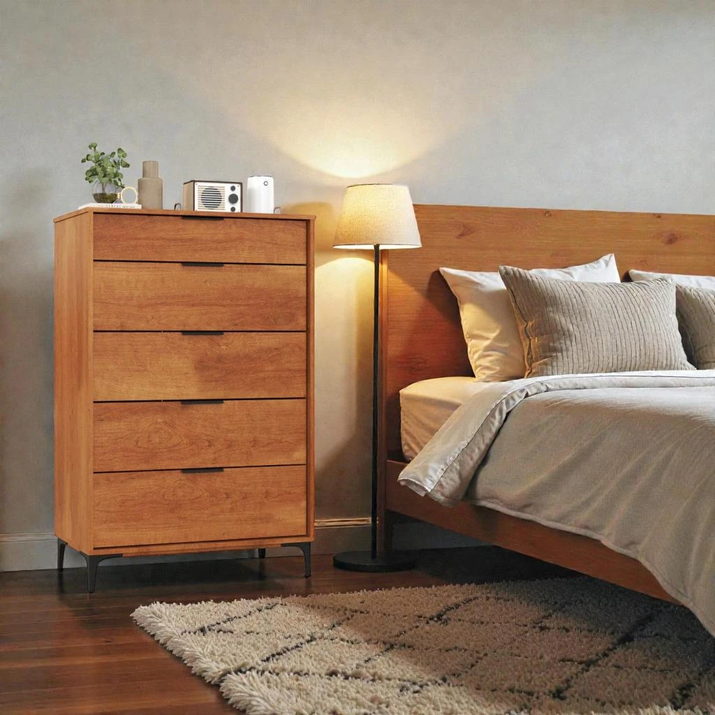 Hivvago Multi-Functional 5-Drawer Chest for Home Organization