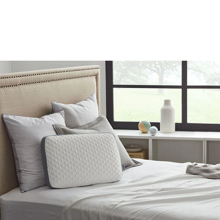 Sealy Memory Foam Pillow with Gusset, Standard 4