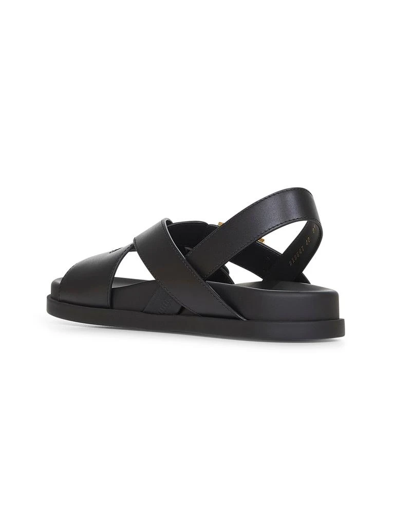 Fendi FENDI | Black leather Fendi Feel slides | Women | 40 3