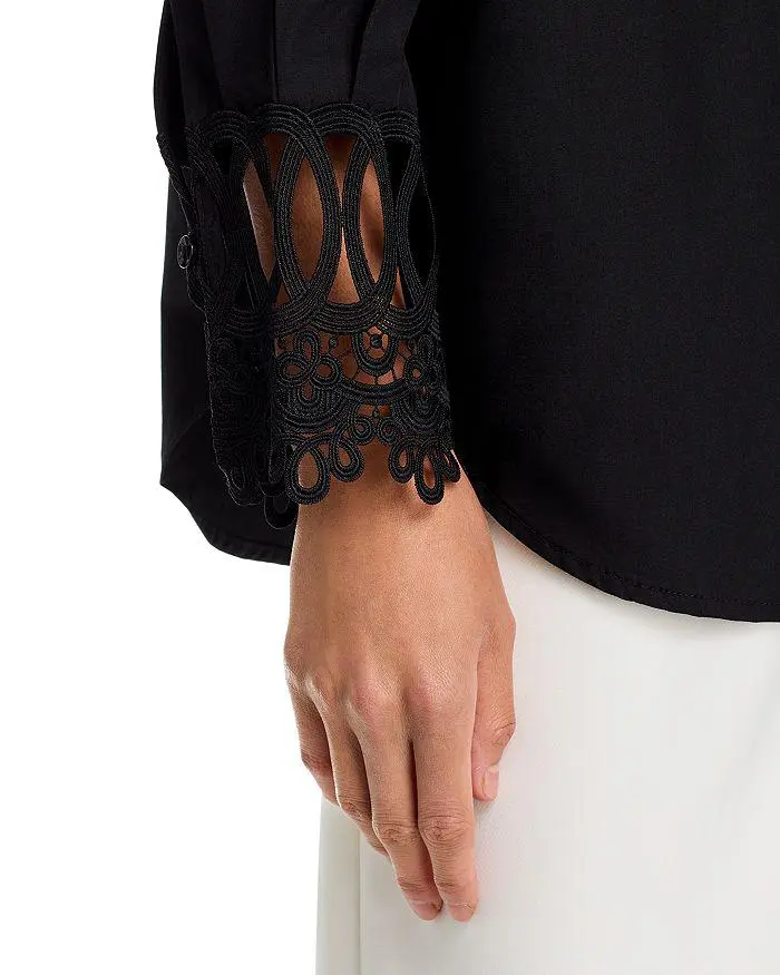 Gracia Lace Sleeve Shirt 4