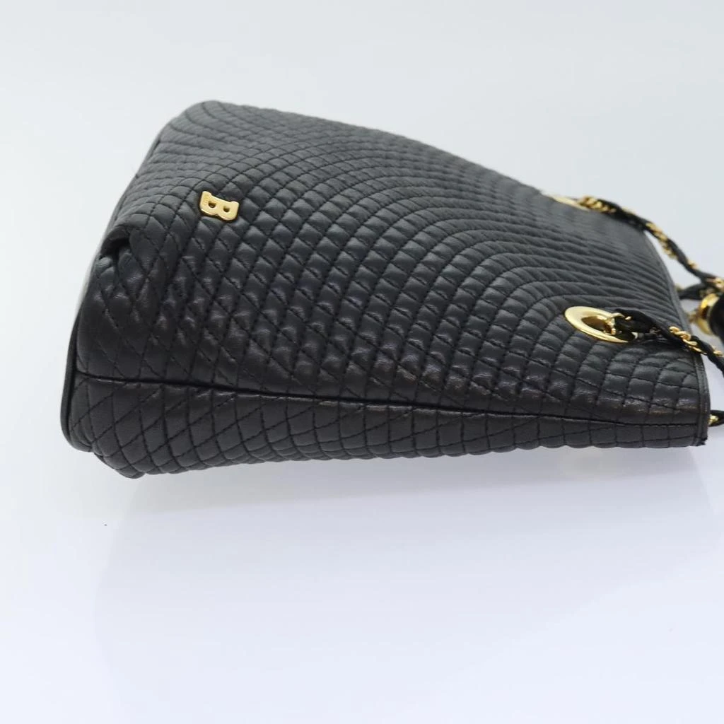 Bally Quilted  Leather Shoulder Bag (Pre-Owned) 4