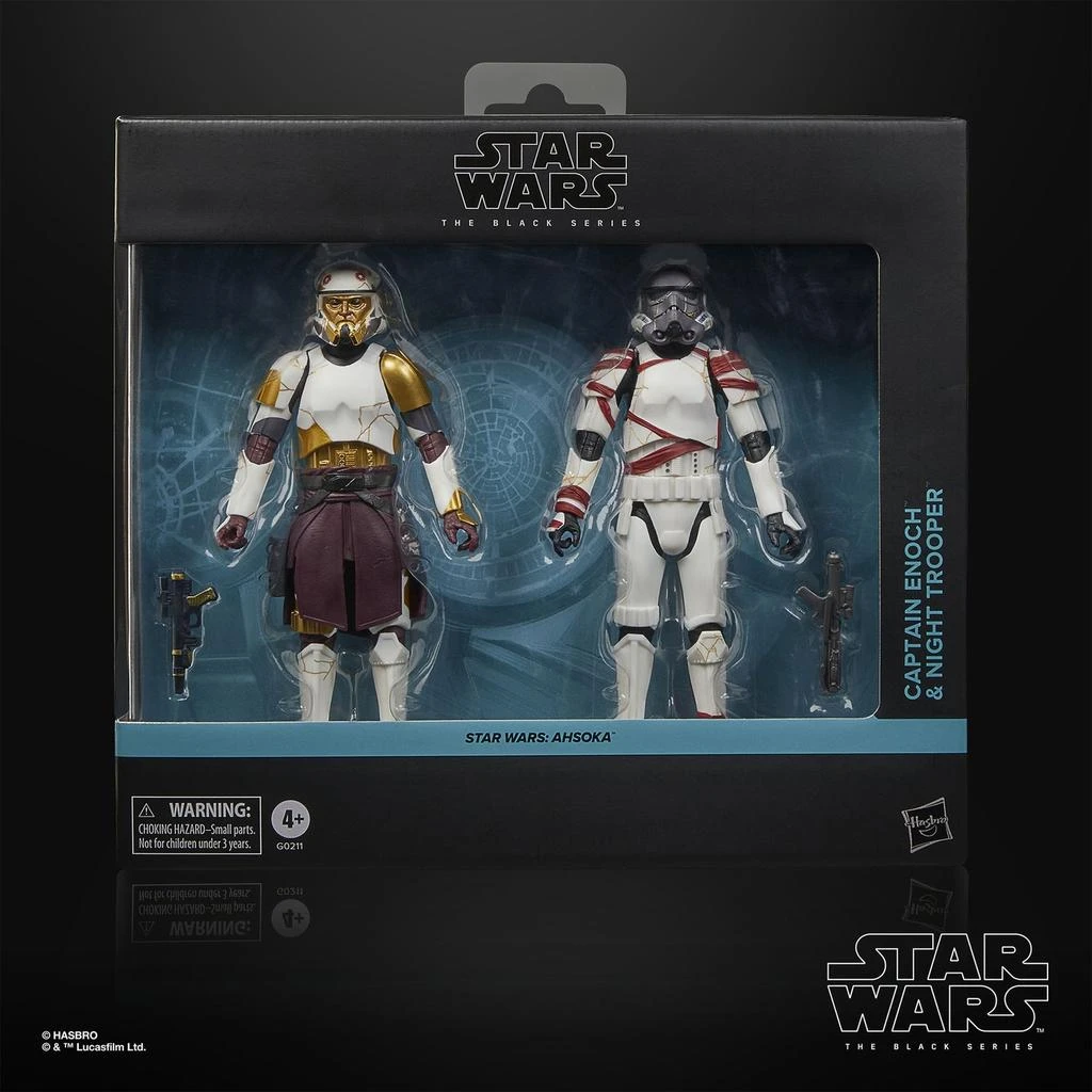 Hasbro Hasbro Star Wars The Black Series Captain Enoch & Night Trooper, Star Wars: Ahsoka Collectible 6 Inch Action Figure 2-Pack 1