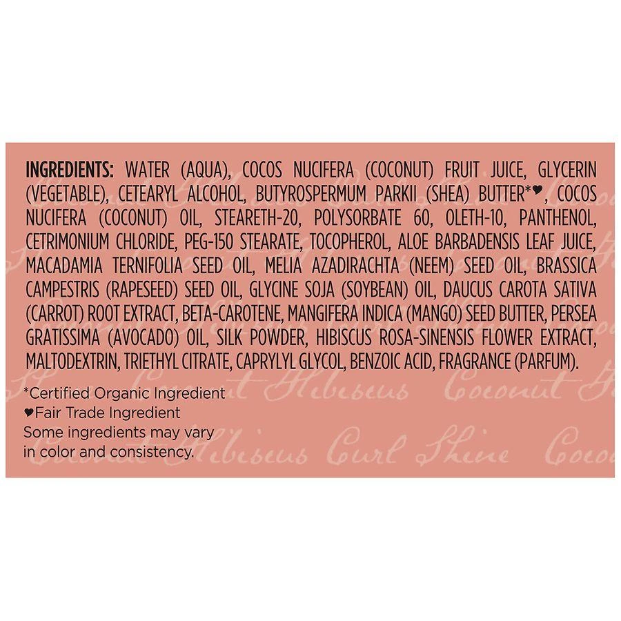 SheaMoisture Smoothie Curl Enhancing Cream Coconut and Hibiscus 4