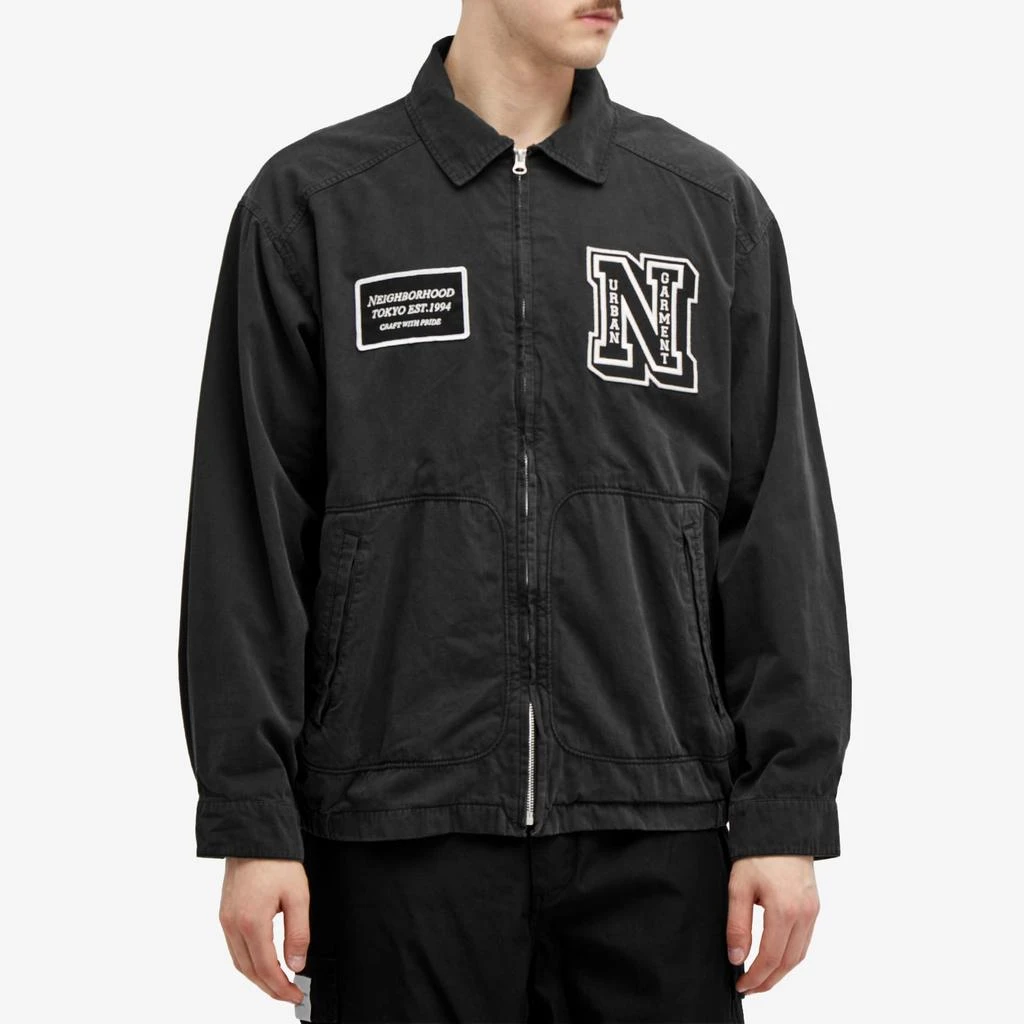 NEIGHBORHOOD Neighborhood Washed Zip Patch Work Jacket 2