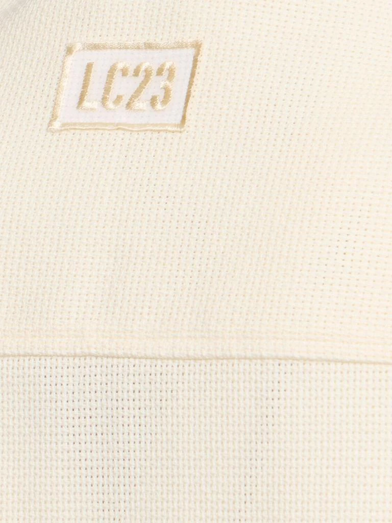 Lc23 Crochet Half-zip Shirt 4