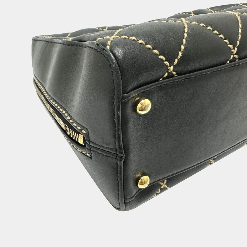 Chanel Chanel Black Cc Mark Vintage Hand Bag 5