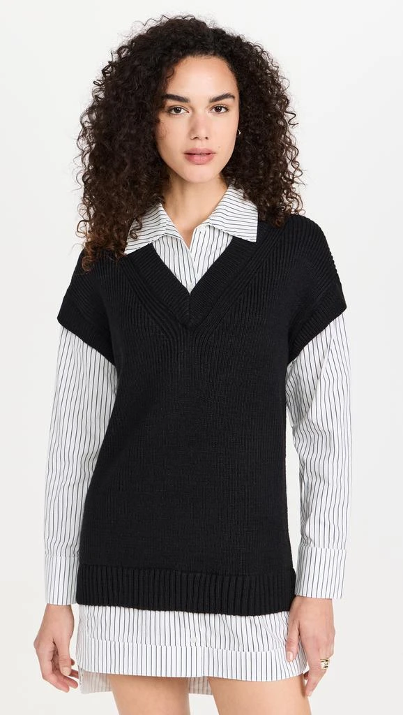 ASTR Ishilly Layered Sweater Dress 1