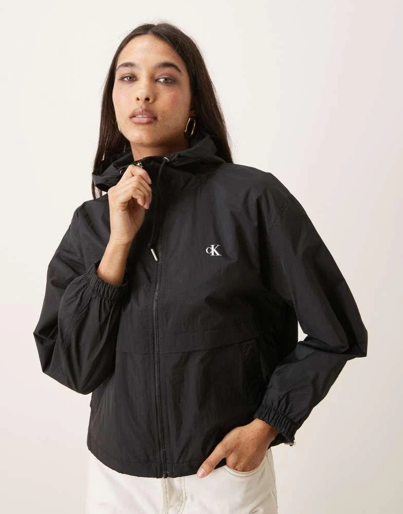 Calvin Klein Calvin Klein Jeans essential windbreaker in black