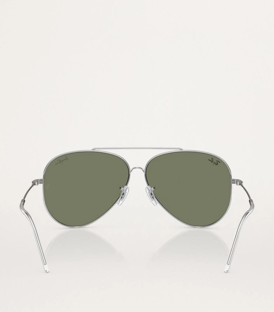 Ray-Ban x Lenny Kravitz RBR0101S Aviator Reverse Sunglasses 4