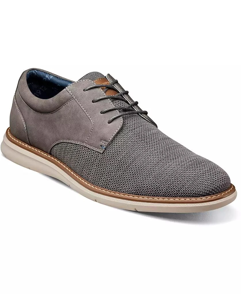Nunn Bush Men's Chase Knit Plain Toe Oxford Shoes 1