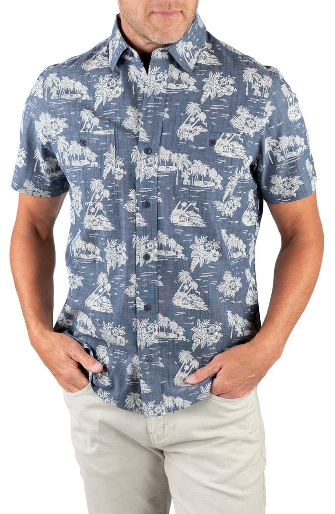 Tailor Vintage Fish Woven Shirt 1