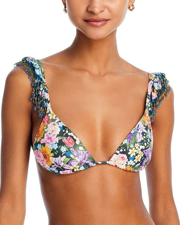 Agua Bendita Rose Dreamin Bikini Top 1