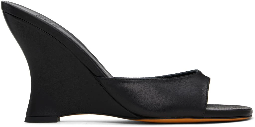 Maryam Nassir Zadeh Black Lido Wedge Heeled Sandals 1