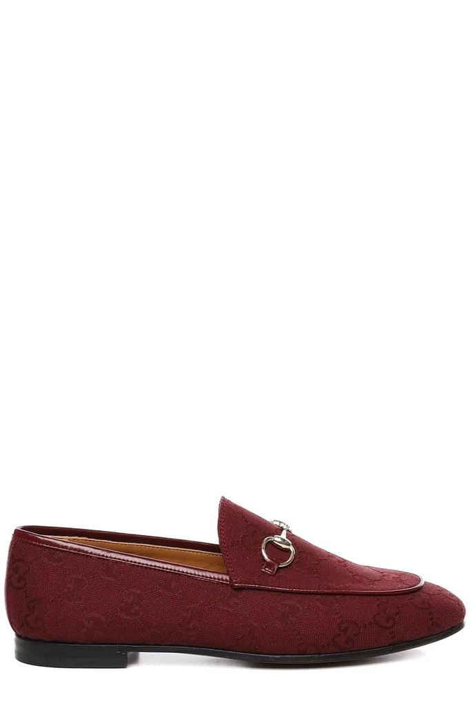 Gucci Gucci Monogrammed Horsebit Flat Shoes 1