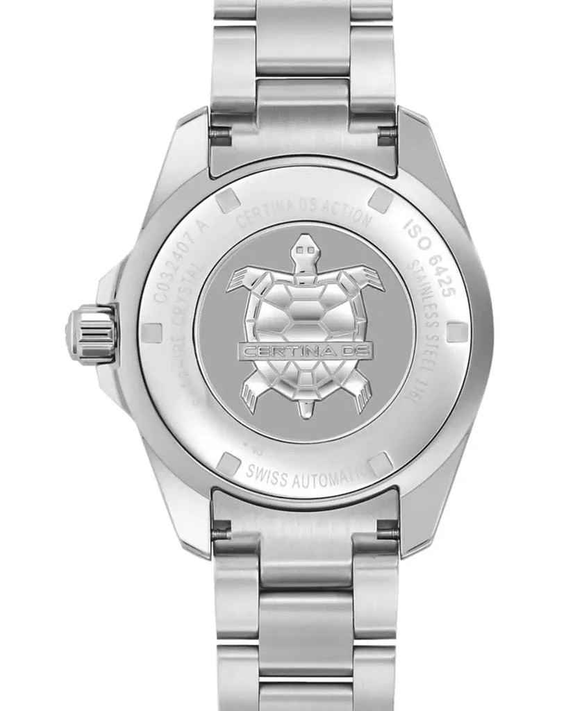 Certina Men's Swiss DS Action Stainless Steel Bracelet Watch 43mm 5