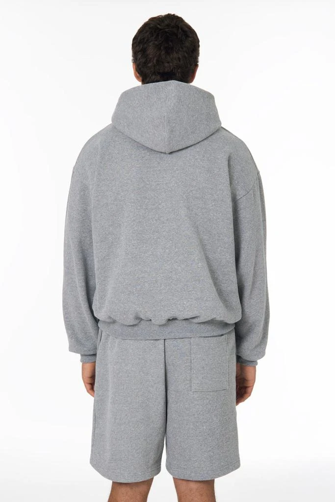 Los Angeles Apparel TRF10 - 12 oz. Tri-Blend Gabardine Fleece Double Pull Zip Hoodie 3