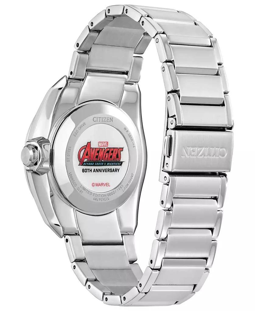 Citizen Eco-Drive Men's Marvel Classic Avengers Stainless Steel Bracelet Watch 43mm 6