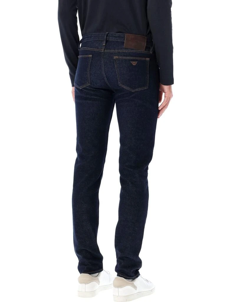Emporio Armani Emporio Armani Logo Plaque Slim-Fit Jeans 2