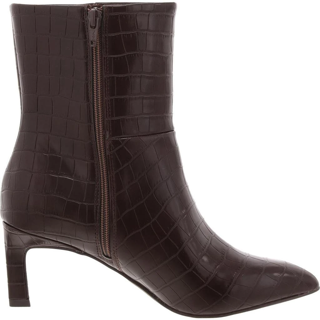 Dolce Vita Gradie Womens Faux Leather Kitten Heel Ankle Boots 2