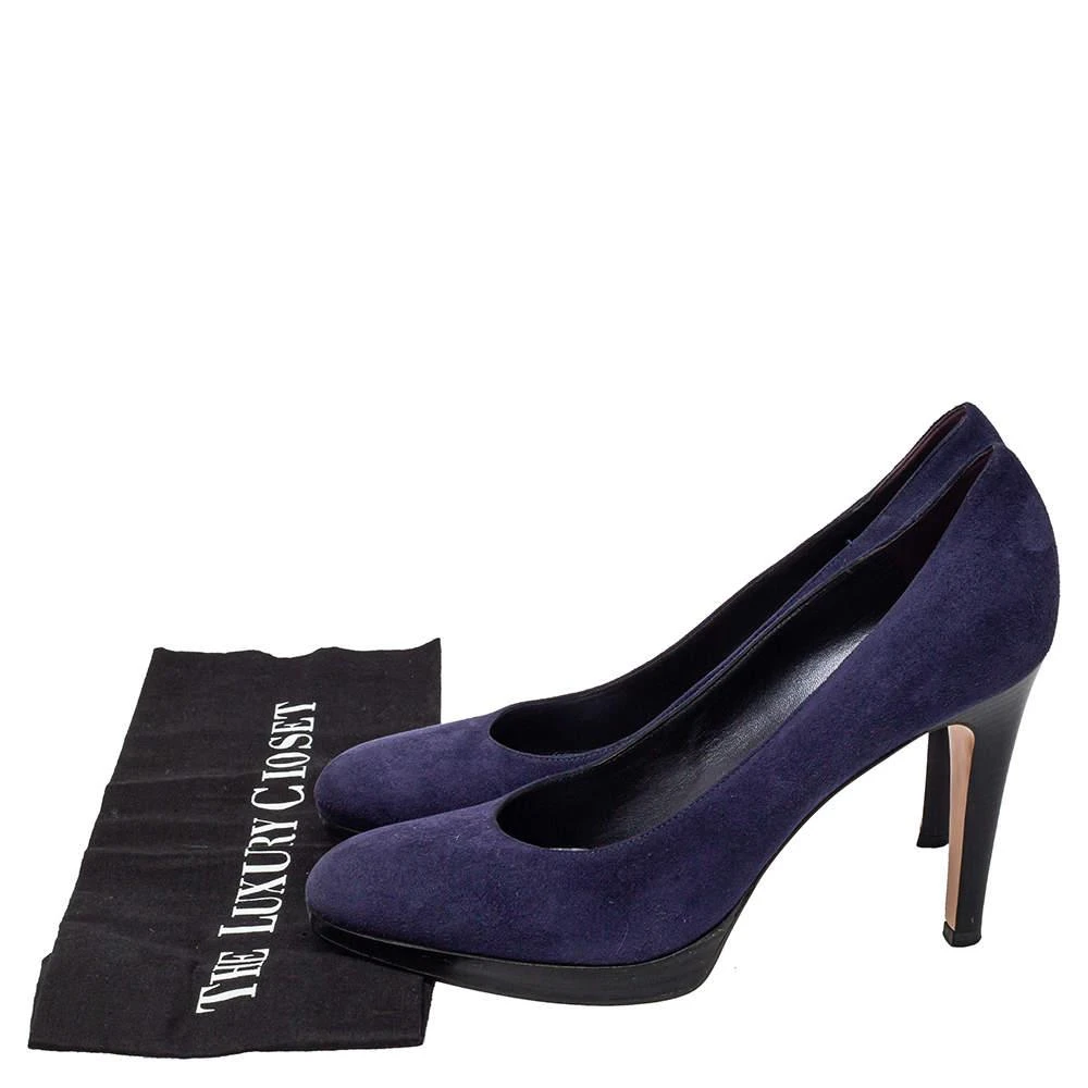 Gianvito Rossi Gianvito Rossi Blue Suede Pumps Size 40 8