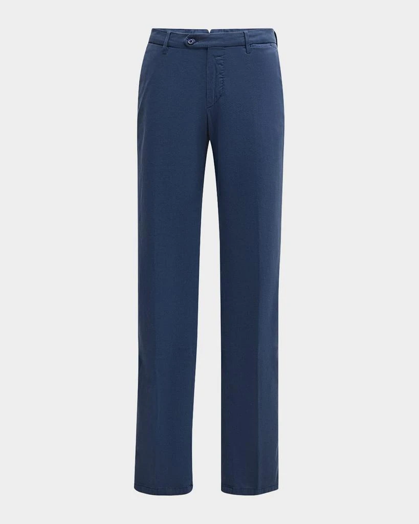 Marco Pescarolo Men's Luxe Stretch Twill Chino Pants 1