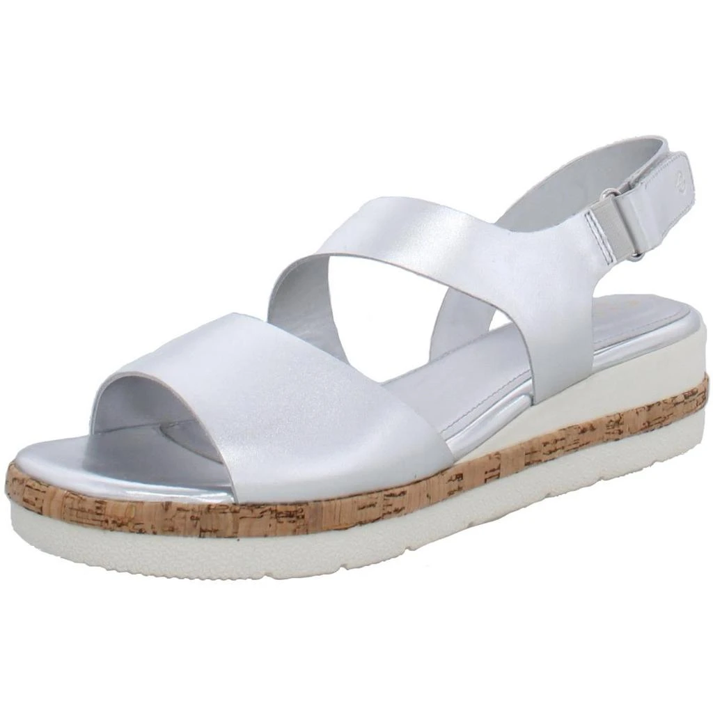 Evolve by Easy Spirit Kea Womens Leather Wedge Sandals 1