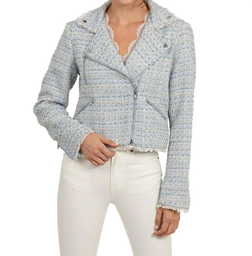 Love Token Love Token - TWEED MOTO JACKET 1