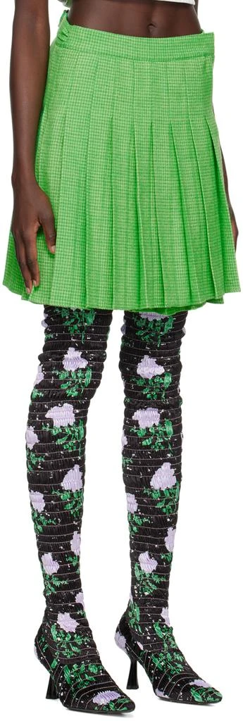 shrimps Green Murphy Miniskirt 2