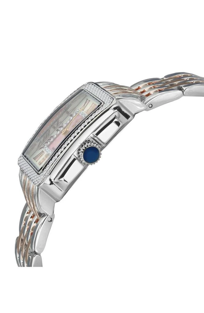 GV2 Women's Padova Swiss Diamond Square Watch, 28.5mm - 0.014 ctw 3