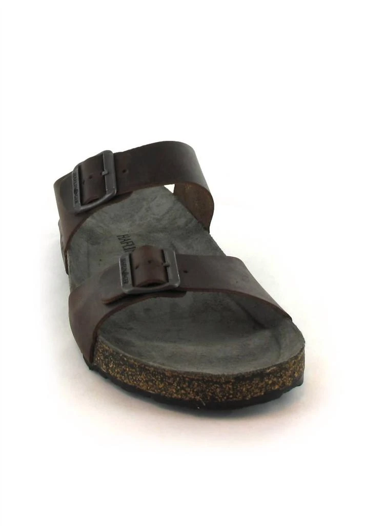 Haflinger Women's Andrea Two Strap Sandals In Graphite 4
