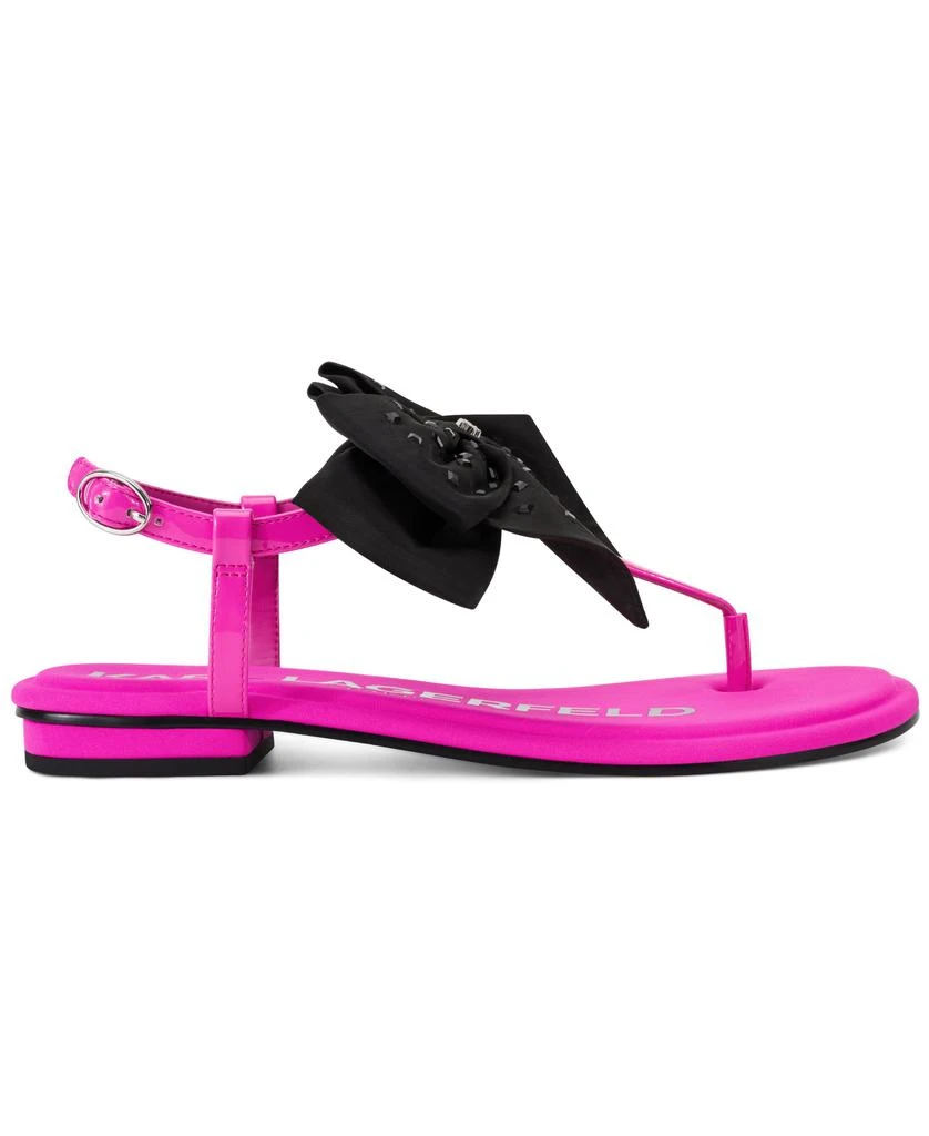 Karl Lagerfeld Paris CRISTI BOW FLAT THONG SANDAL 2