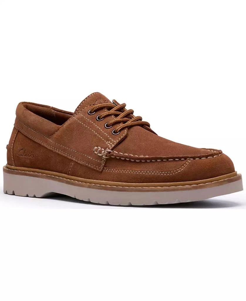Clarks Men's Weltridge Suede Moccasin - Brown - Loafers