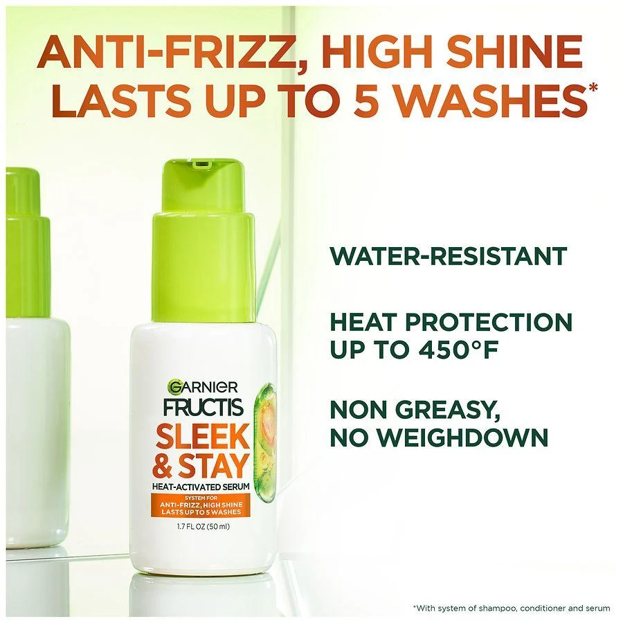 Garnier Fructis Sleek & Stay Heat-Activated Serum 3