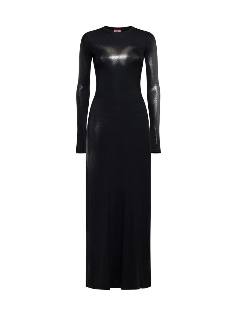Diesel Diesel D-Anessa Metallic Effect Maxi Dress 1