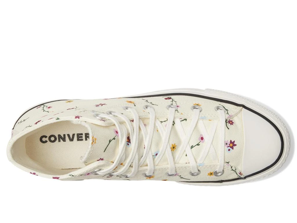 Converse Chuck Taylor All Star Lift Platform Embroidered Blooms