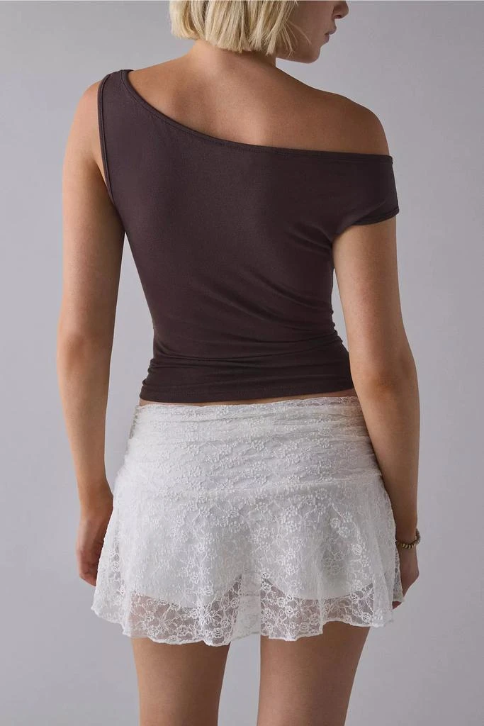Kimchi Blue Kimchi Blue Josephina Sheer Lace Micro Mini Skort 4